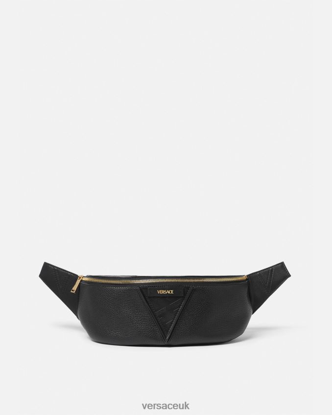Men Versace V Greca Signature Belt Bag 6D2D061491 Black Bags