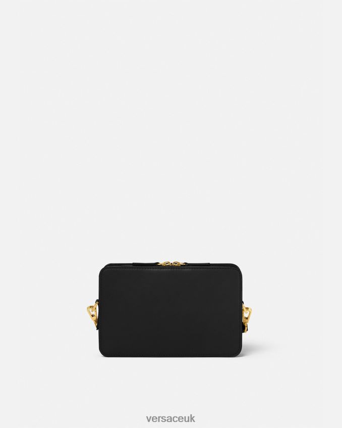 Men Versace Medusa Biggie Small Messenger Bag 6D2D061464 Black Bags