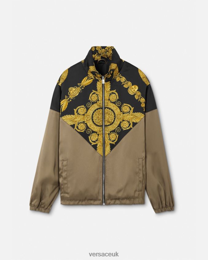 Men Versace Maschera Baroque Blouson Jacket 6D2D061236 Print Clothing