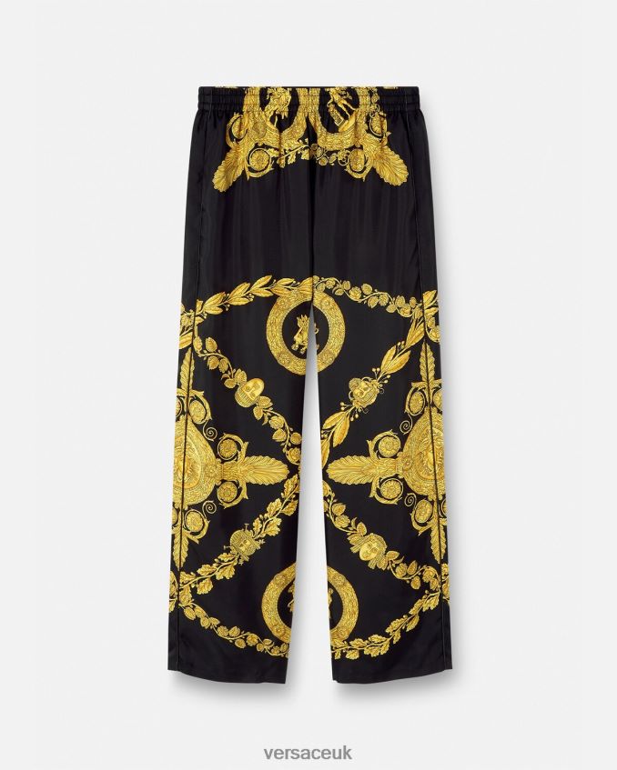 Men Versace Maschera Baroque Pyjama Bottoms 6D2D061742 Print Underwear & Beachwear