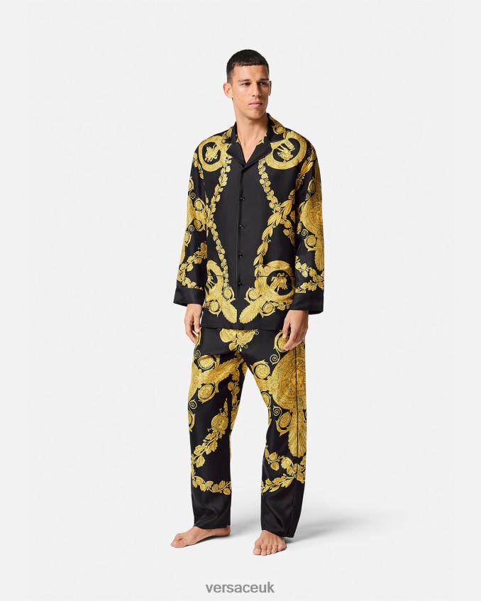Men Versace Maschera Baroque Pyjama Top 6D2D061741 Print Underwear & Beachwear