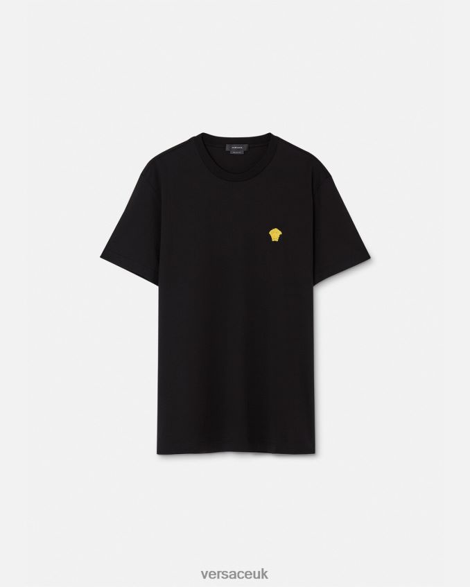 Men Versace Medusa T-Shirt 6D2D061370 Black Clothing
