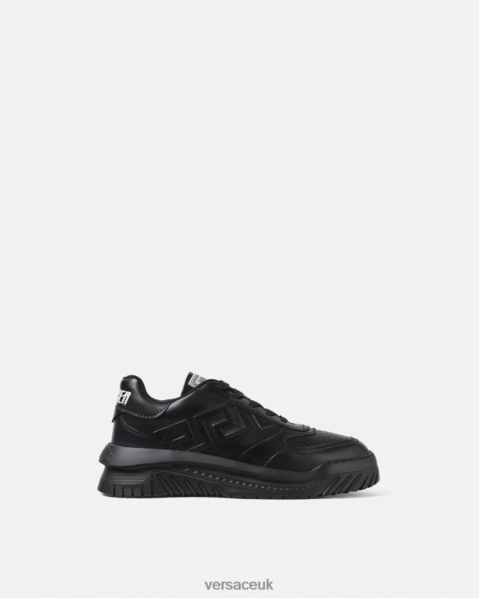 Men Versace Greca Odissea Sneakers 6D2D061517 Black Shoe