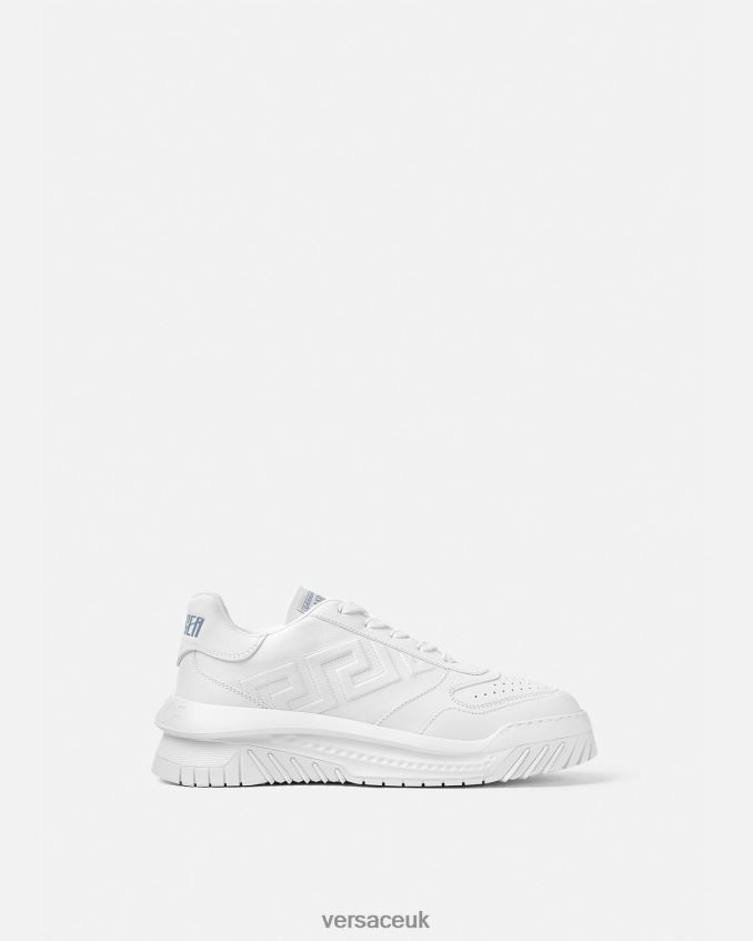 Men Versace Greca Odissea Sneakers 6D2D061518 White Shoe