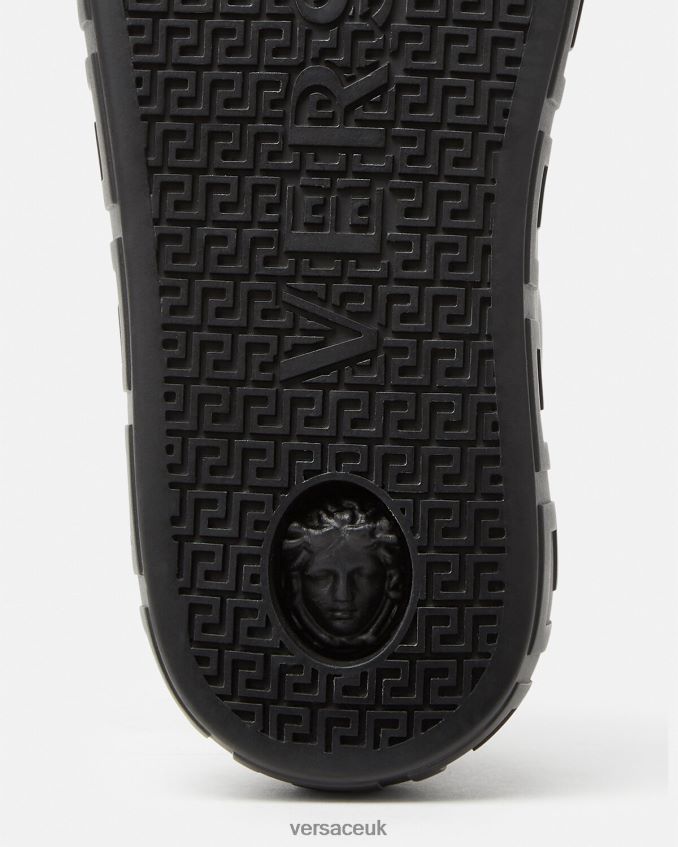 Men Versace Python Greca Print Sneakers 6D2D061554 One Color Shoe