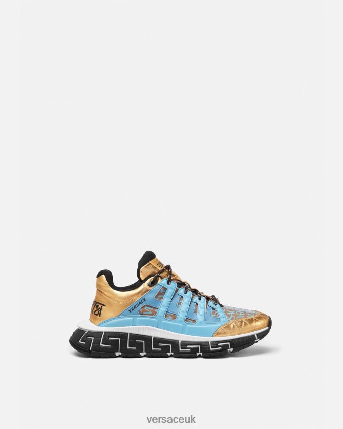 Men Versace Trigreca Sneakers 6D2D061511 Multicolor Shoe