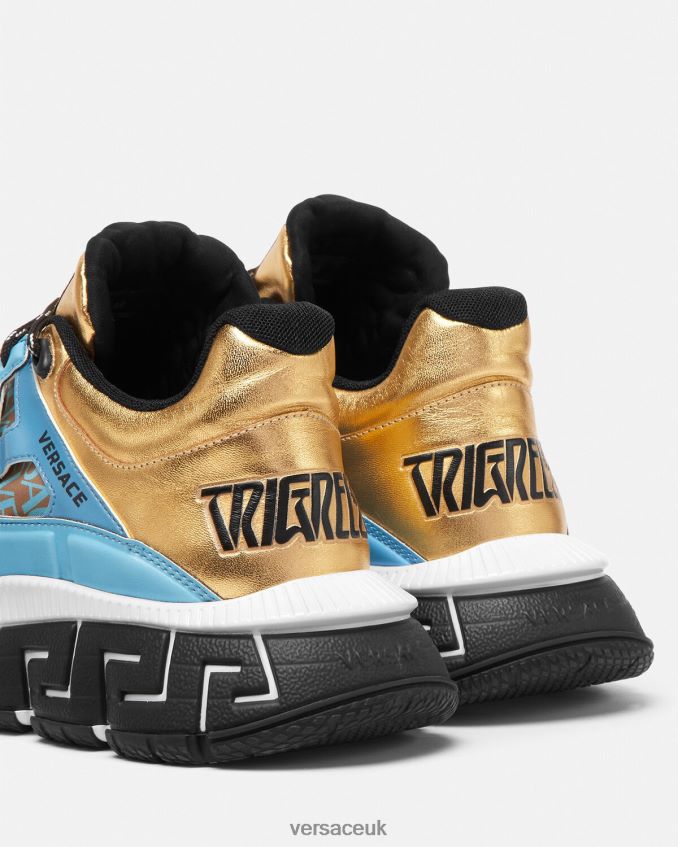 Men Versace Trigreca Sneakers 6D2D061511 Multicolor Shoe
