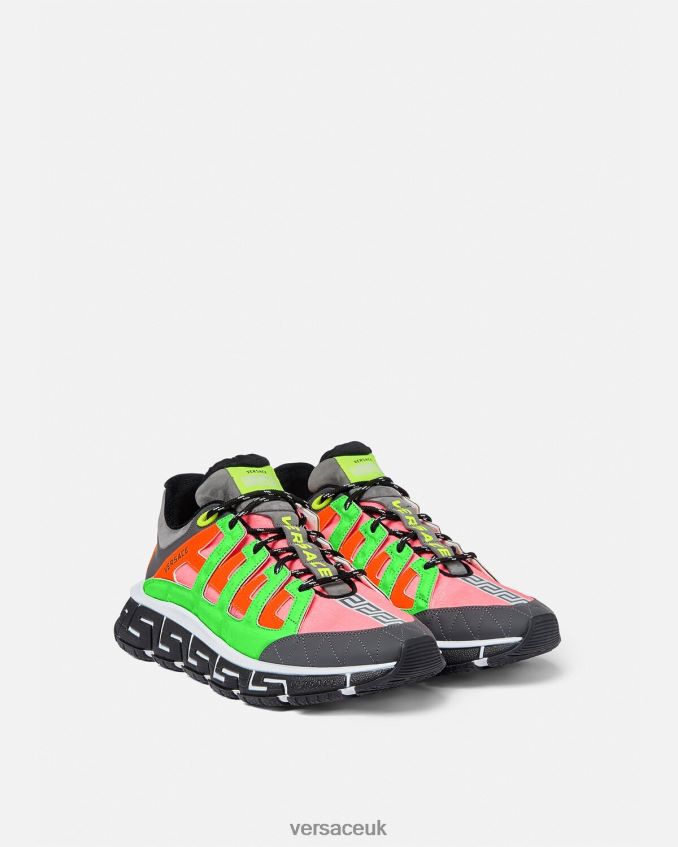 Men Versace Trigreca Sneakers 6D2D061545 Multicolor Shoe