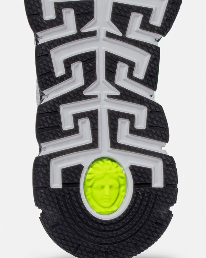 Men Versace Trigreca Sneakers 6D2D061545 Multicolor Shoe