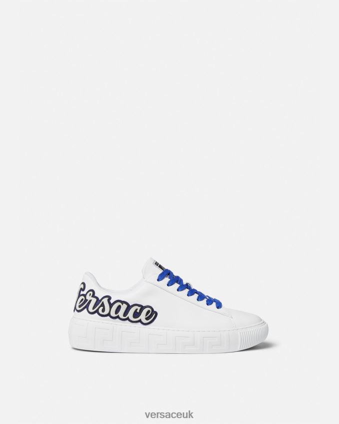Men Versace Varsity Greca Trainers 6D2D061557 One Color Shoe