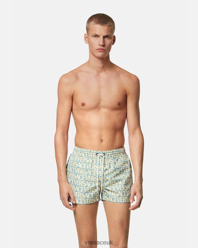 Men Versace Allover Swim Shorts 6D2D061792 Print Underwear & Beachwear