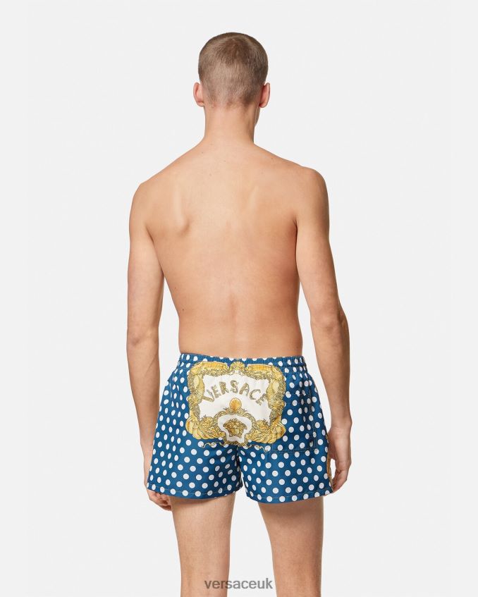 Men Versace Allover Swim Shorts 6D2D061792 Print Underwear & Beachwear