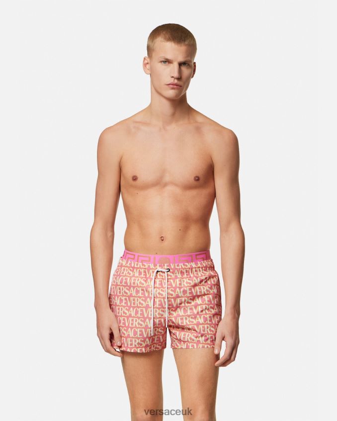 Men Versace Allover Swim Shorts 6D2D061793 Print Underwear & Beachwear