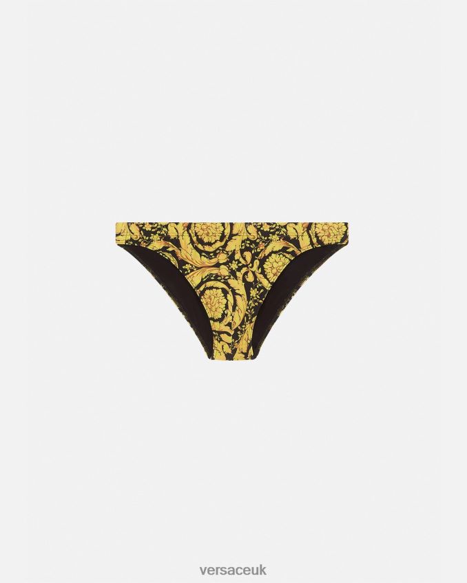 Men Versace Barocco Swim Briefs 6D2D061805 Print Underwear & Beachwear