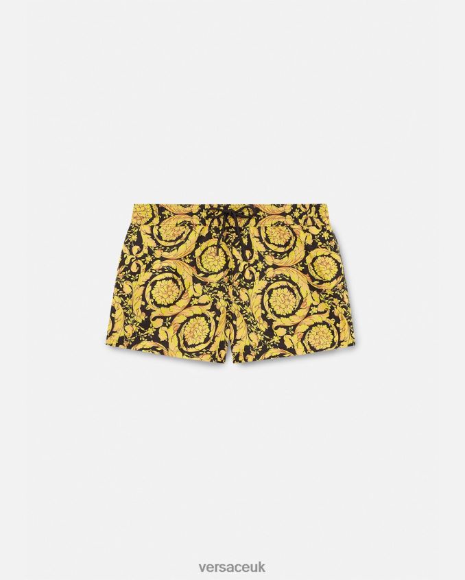 Men Versace Barocco Swim Shorts 6D2D061804 Print Underwear & Beachwear