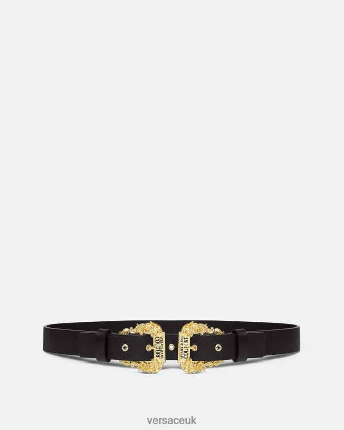 Women Versace Couture1 Belt 6D2D062325 Black Accessories