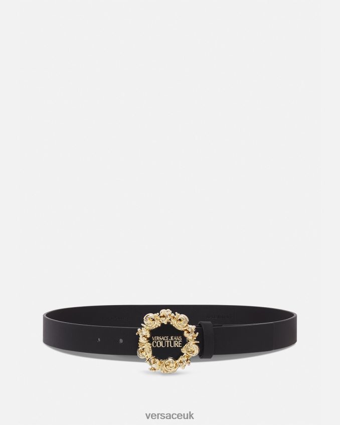 Women Versace Couture 1 Belt 6D2D062337 Black Accessories