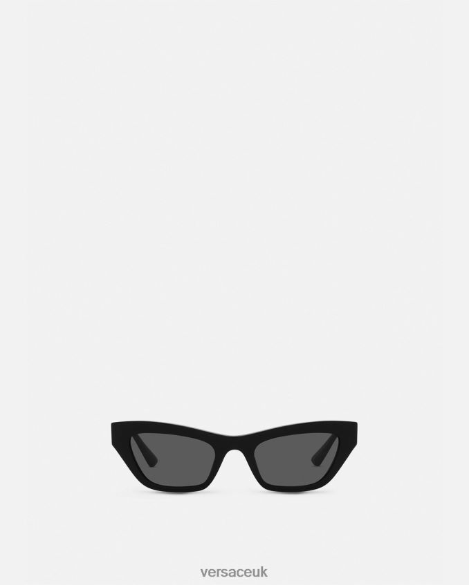 Women Versace La Greca Sunglasses 6D2D06696 Black Accessories