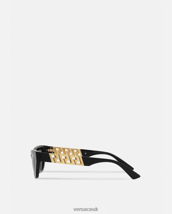 Women Versace La Greca Sunglasses 6D2D06696 Black Accessories