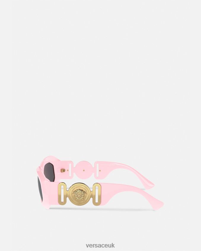 Women Versace Maxi Medusa Biggie Sunglasses 6D2D06593 Pink Accessories