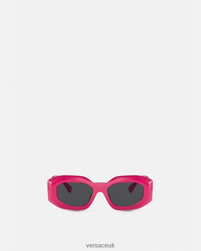 Women Versace Maxi Medusa Biggie Sunglasses 6D2D06692 Fuchsia Accessories
