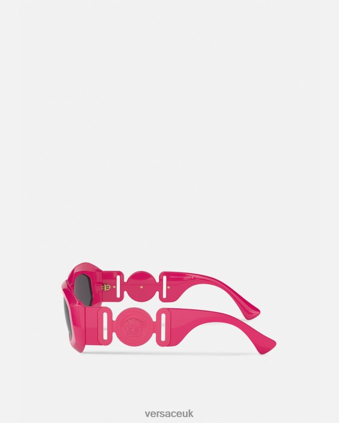 Women Versace Maxi Medusa Biggie Sunglasses 6D2D06692 Fuchsia Accessories