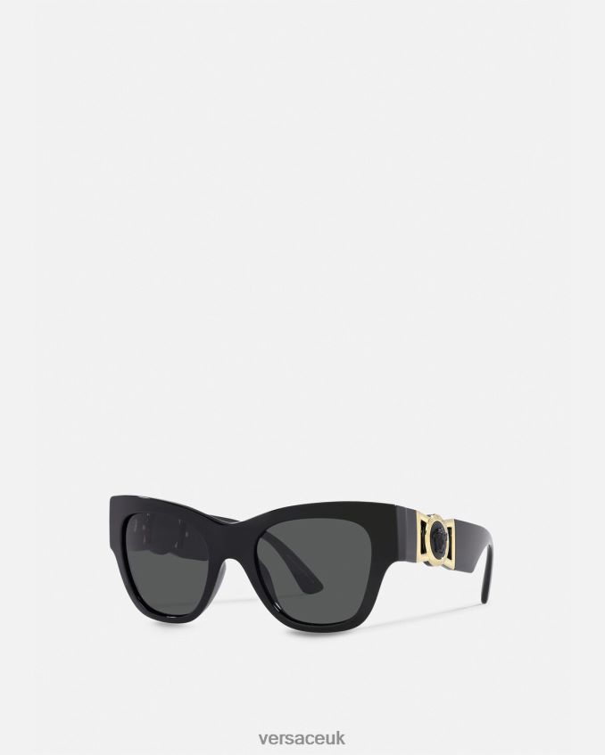Women Versace Medusa Biggie Butterfly Sunglasses 6D2D06657 Black Accessories