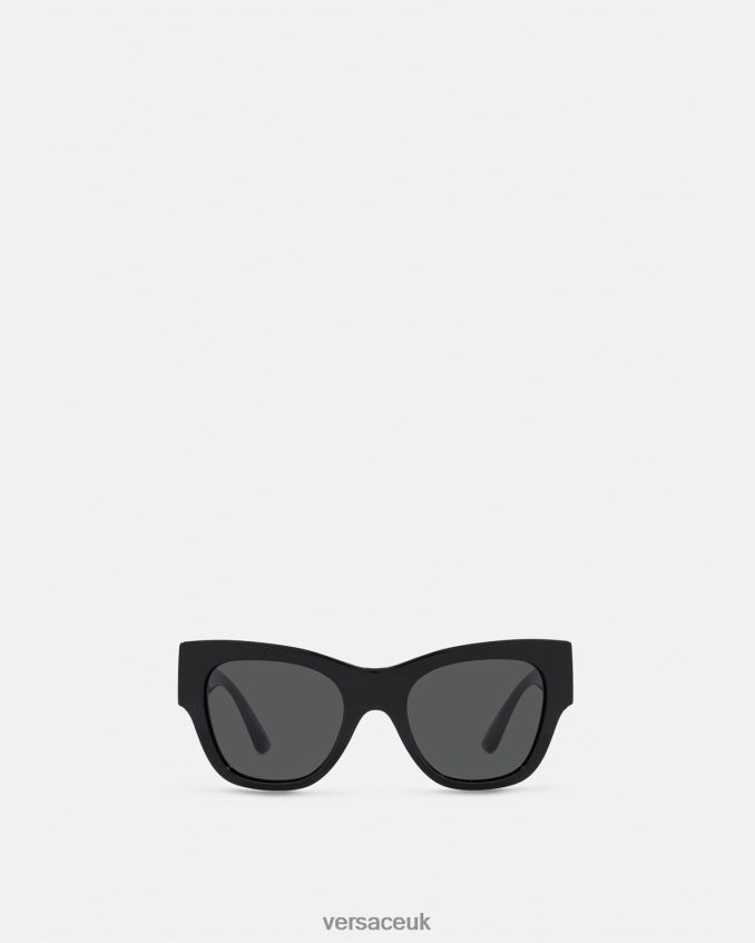 Women Versace Medusa Biggie Butterfly Sunglasses 6D2D06657 Black Accessories