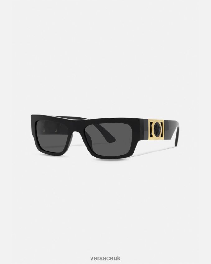 Women Versace Medusa Biggie Butterfly Sunglasses 6D2D06679 Black Accessories