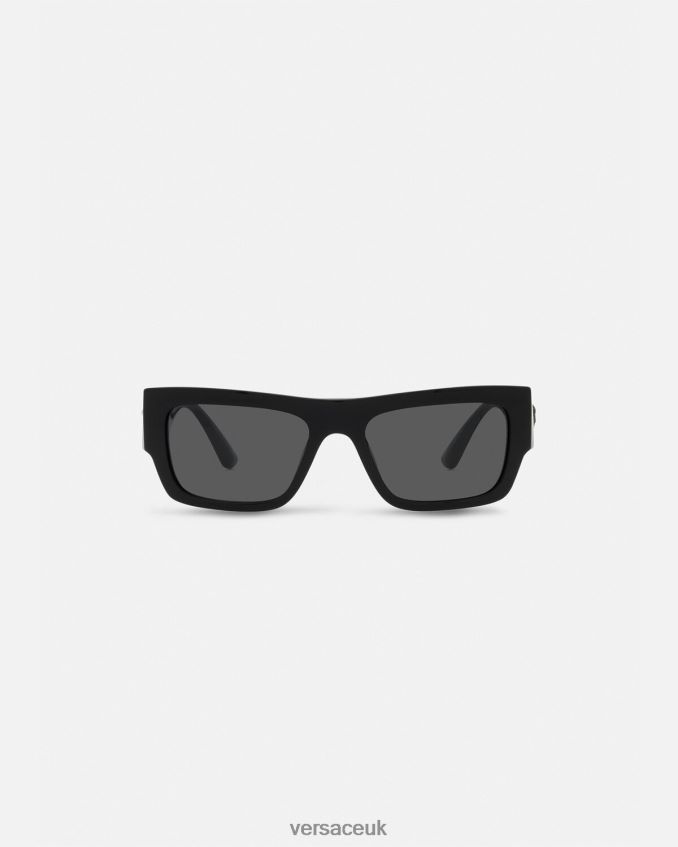 Women Versace Medusa Biggie Butterfly Sunglasses 6D2D06679 Black Accessories