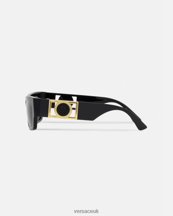 Women Versace Medusa Biggie Butterfly Sunglasses 6D2D06679 Black Accessories