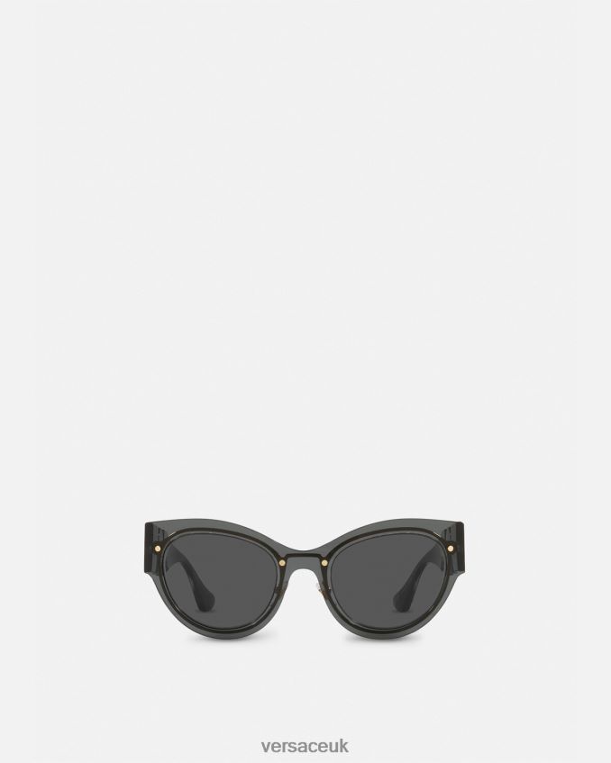 Women Versace Medusa Biggie Butterfly Sunglasses 6D2D06701 Black Accessories