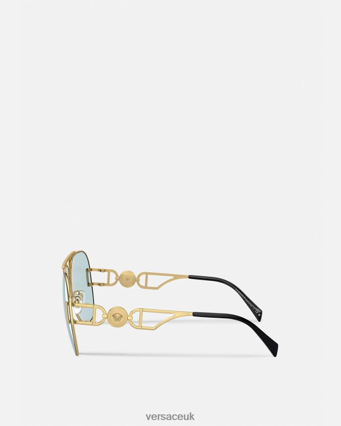 Women Versace Medusa Biggie Pilot Sunglasses 6D2D06596 Onul Accessories