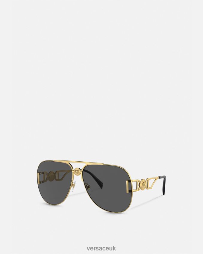 Women Versace Medusa Biggie Pilot Sunglasses 6D2D06597 Onul Accessories