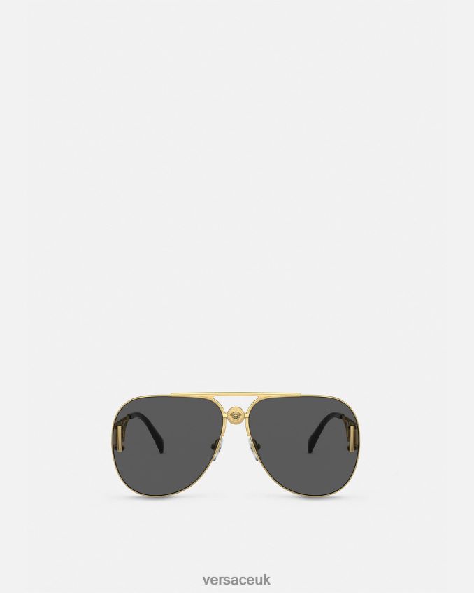 Women Versace Medusa Biggie Pilot Sunglasses 6D2D06597 Onul Accessories