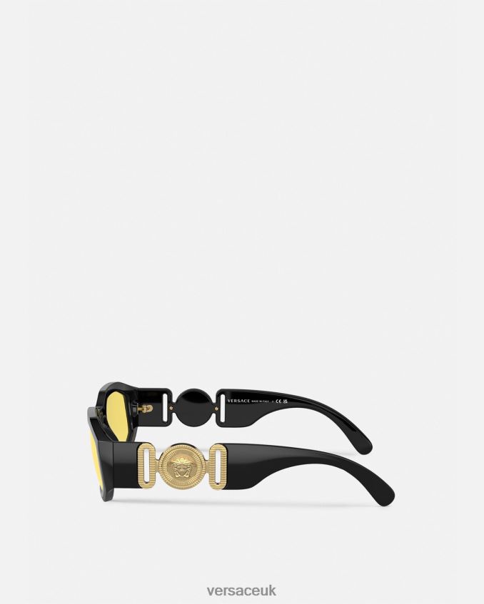 Women Versace Medusa Biggie Sunglasses 6D2D06591 Black Accessories