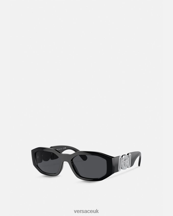 Women Versace Medusa Biggie Sunglasses 6D2D06629 Black Accessories
