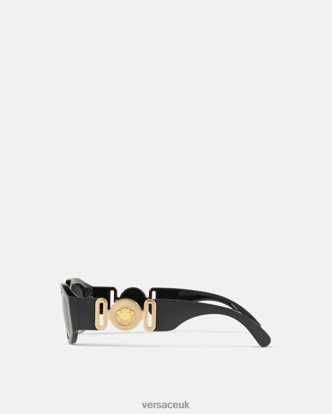Women Versace Medusa Biggie Sunglasses 6D2D06643 Black Accessories