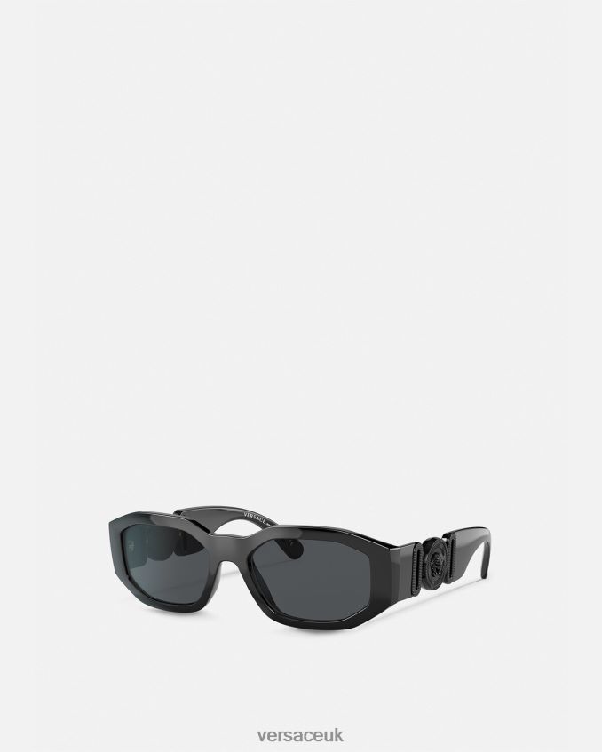 Women Versace Medusa Biggie Sunglasses 6D2D06645 Black Accessories