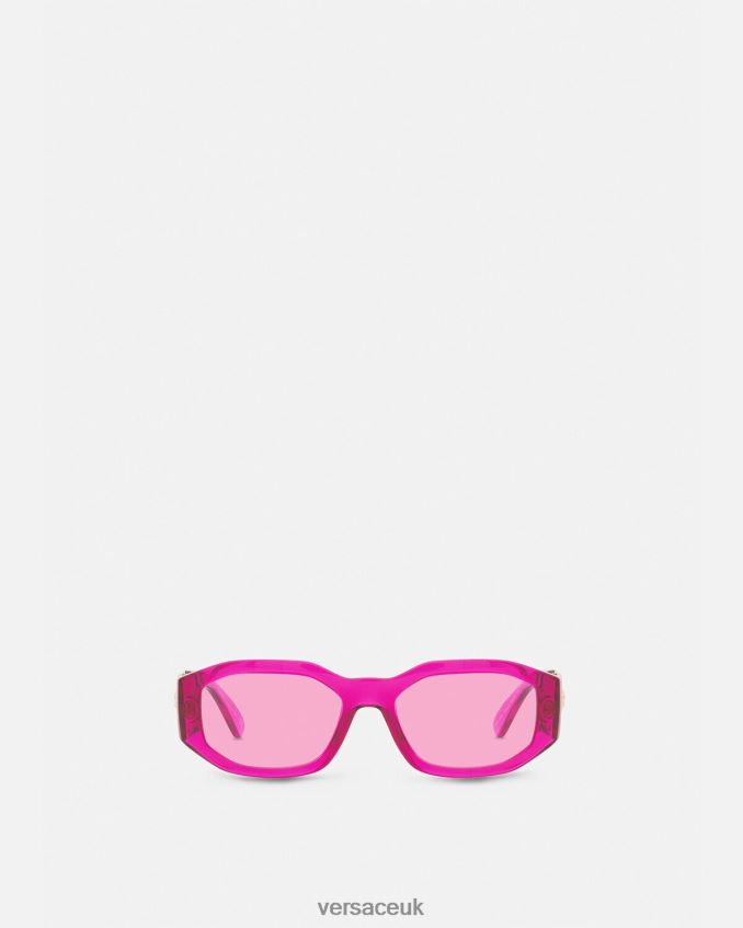 Women Versace Medusa Biggie Sunglasses 6D2D06651 Fuchsia Accessories