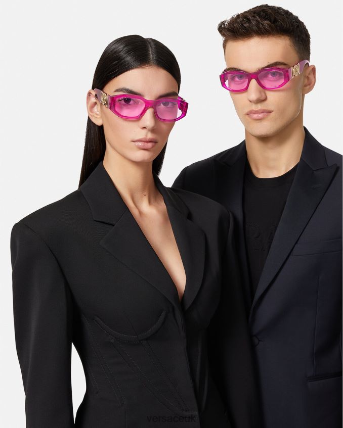 Women Versace Medusa Biggie Sunglasses 6D2D06651 Fuchsia Accessories