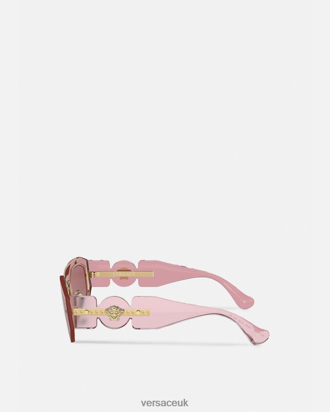 Women Versace Medusa Biggie Sunglasses 6D2D06658 Pink Accessories