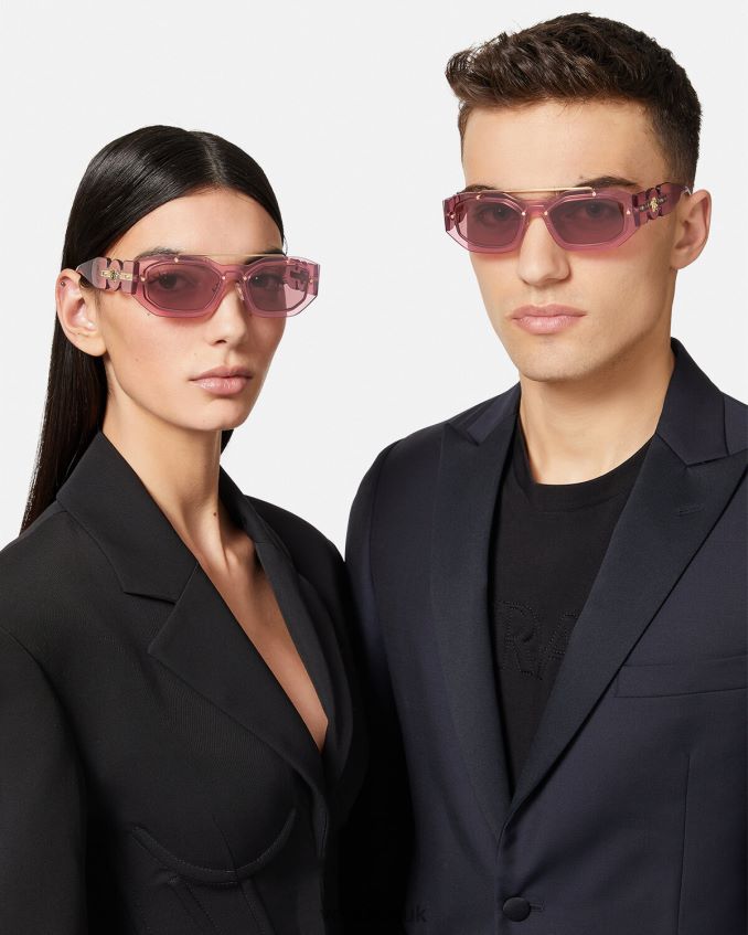 Women Versace Medusa Biggie Sunglasses 6D2D06658 Pink Accessories