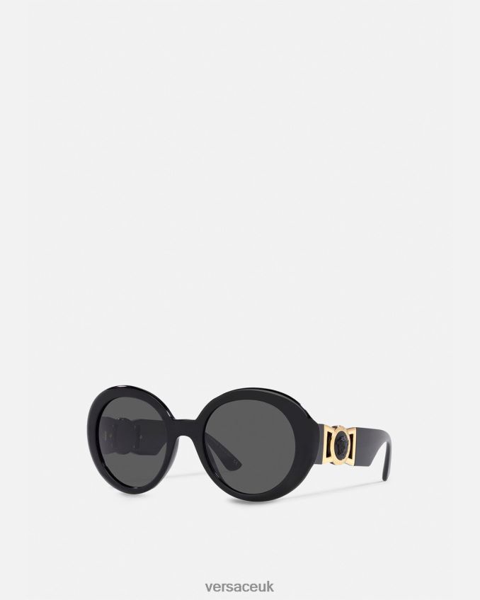 Women Versace Medusa Butterfly Sunglasses 6D2D06700 Black Accessories