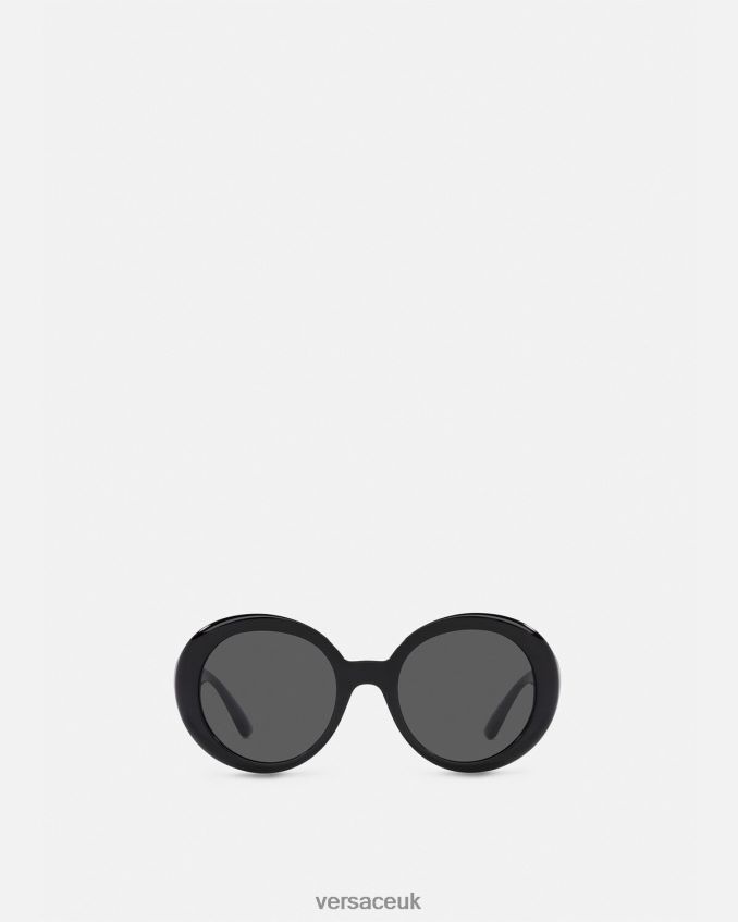 Women Versace Medusa Butterfly Sunglasses 6D2D06700 Black Accessories