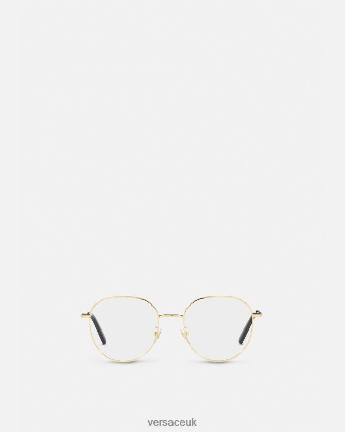 Women Versace Medusa Glam Glasses 6D2D06708 Gold Accessories