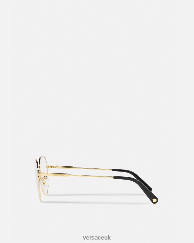 Women Versace Medusa Glam Glasses 6D2D06708 Gold Accessories