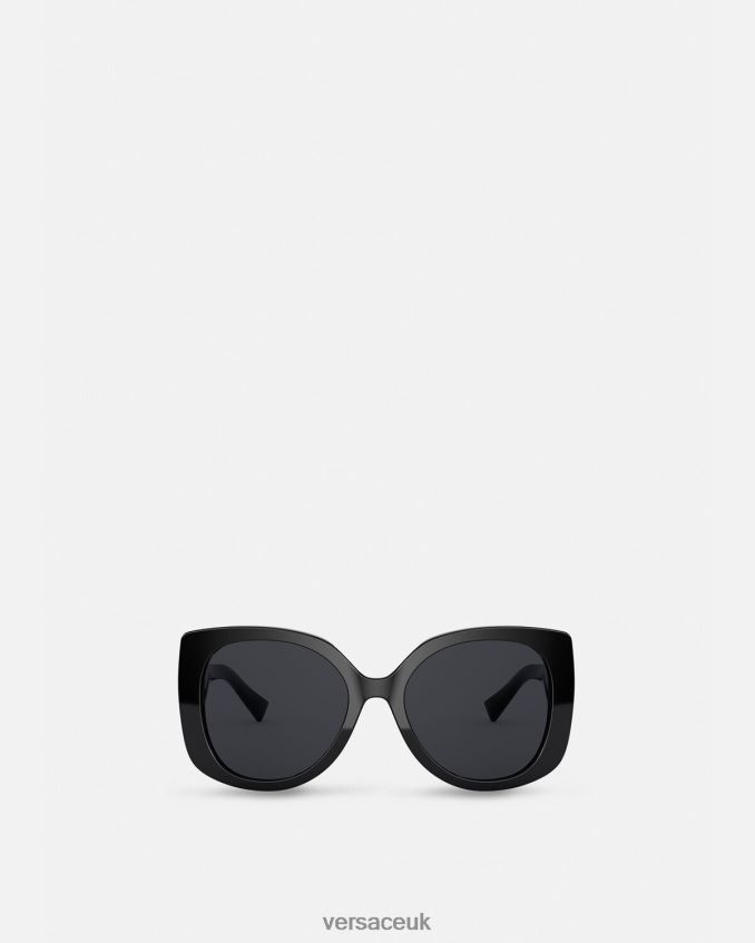 Women Versace Medusa Icon Squared Sunglasses 6D2D06672 Black Accessories