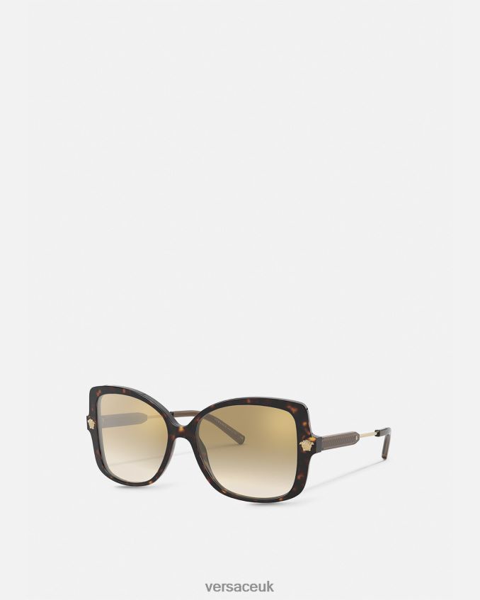 Women Versace Medusa Pop Chic Sunglasses Additional Fit 6D2D06687 Havana Accessories