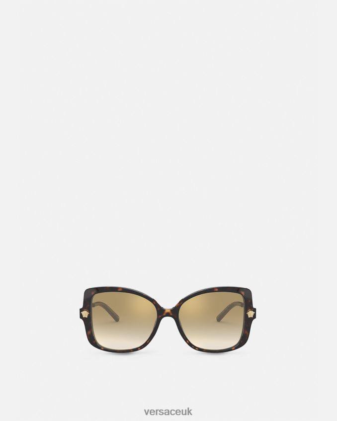 Women Versace Medusa Pop Chic Sunglasses Additional Fit 6D2D06687 Havana Accessories